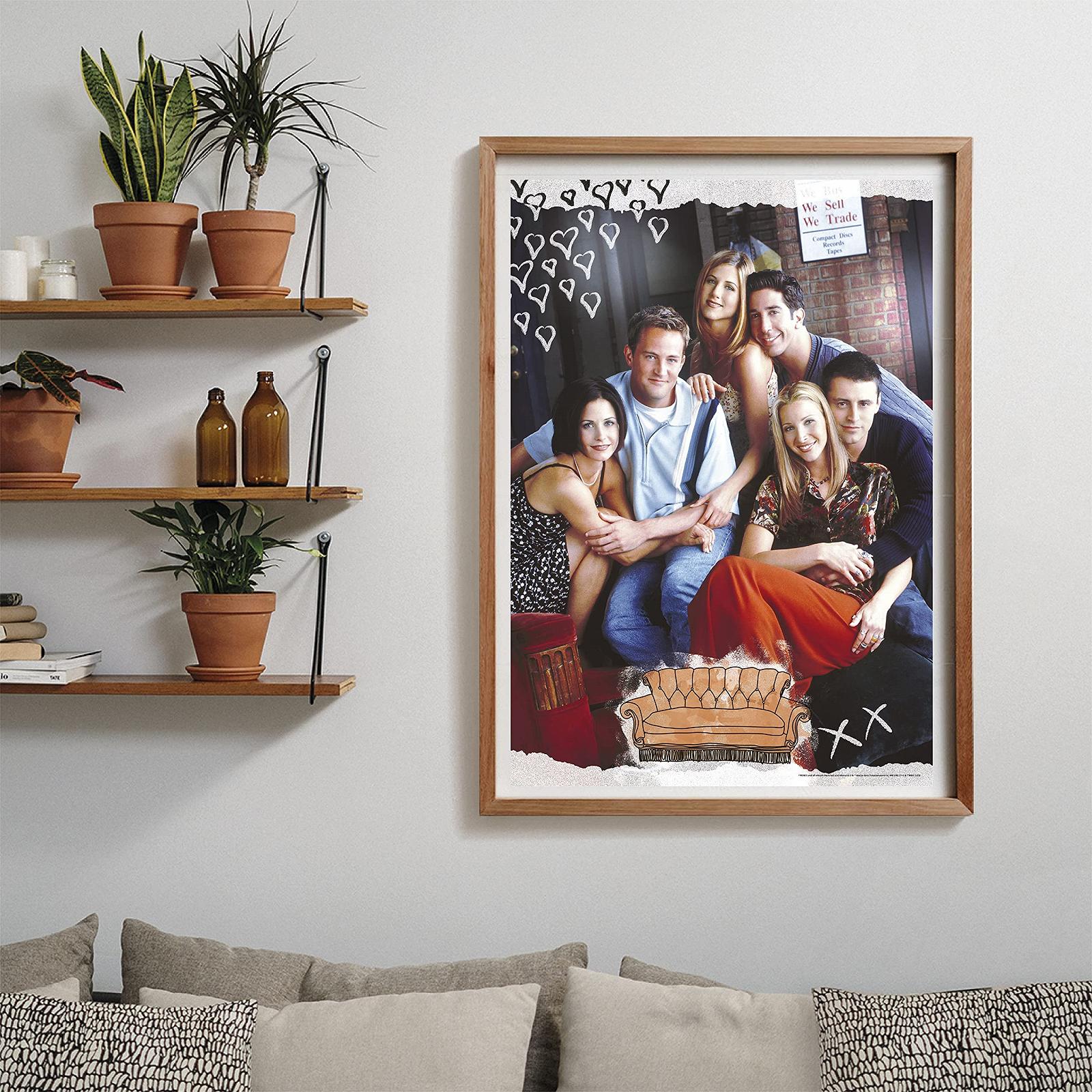 Пазл Clementoni Friends 39711 1000 елементів різнокольоровий, фото №5