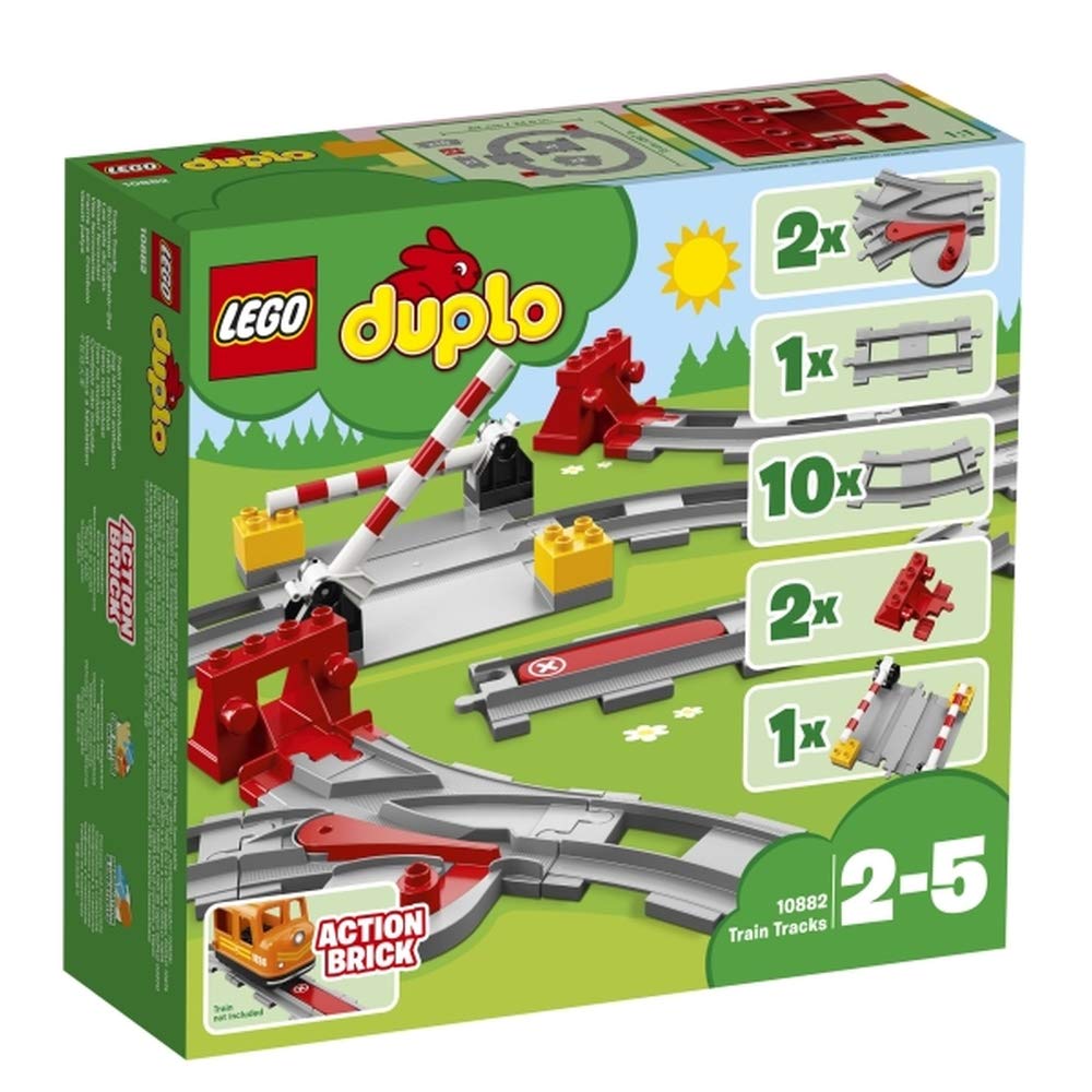 LEGO DUPLO Rails 23 шт Червоний, фото №1