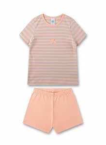 Пижама Sanetta для девочек Короткая Оранжевый - Фото 1
