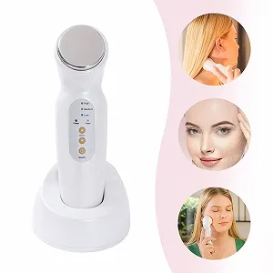 Ультразвуковий прилад для ліфтингу та масажу обличчя акумуляторний 3 рівні Boundless synthetic.ua - Фото 1