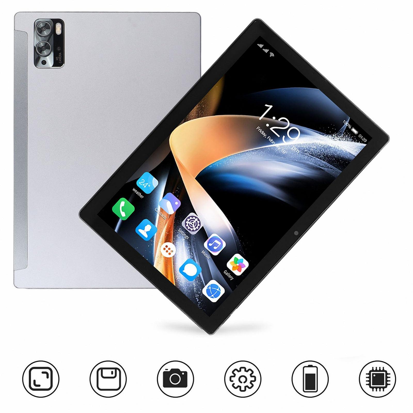 Планшет Octa Core 8 GB RAM 256 GB ROM FHD Екран 4G Дзвінки Два Динаміки Швидка зарядка 5G WiFi 5.0 13.0 Сірий, фото №2