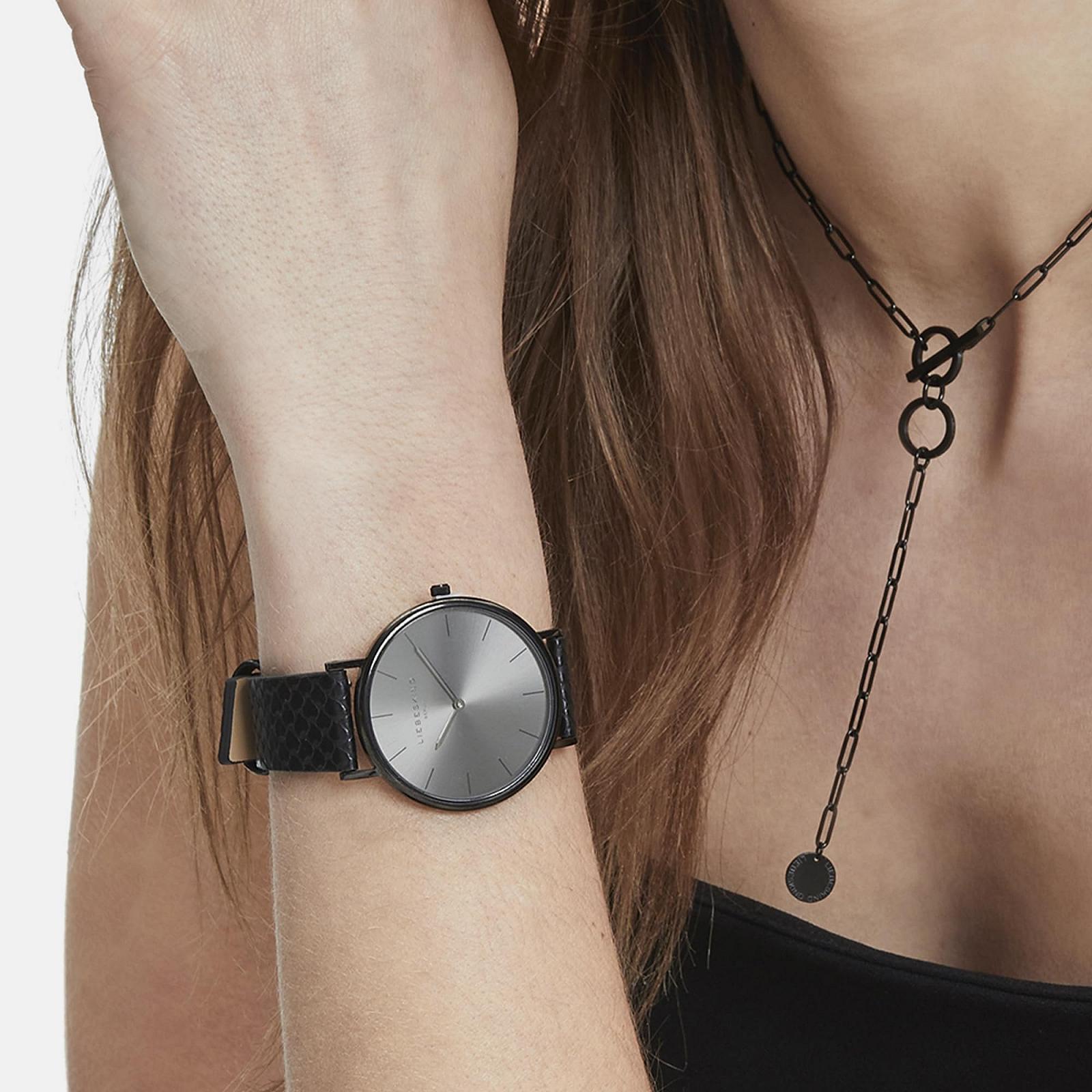 Женские аналоговые часы Liebeskind Berlin с ремешком из кожи, фото №3 Женские аналоговые часы Liebeskind Berlin с ремешком из кожи, фото №3