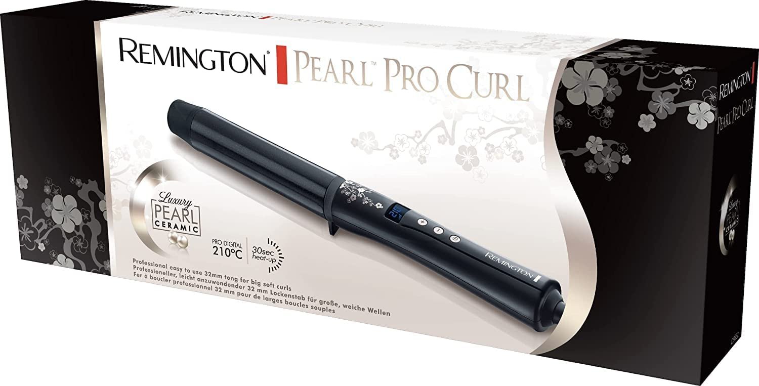 Плойка Remington Pearl Digital CI9533 32 мм 130-210 °C Чорна, фото №5 Плойка Remington Pearl Digital CI9533 32 мм 130-210 °C Чорна, фото №5