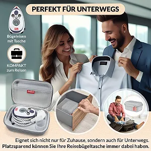 Дорожня праска Prym Mini з сумкою Knitfever synthetic.ua - Фото 1