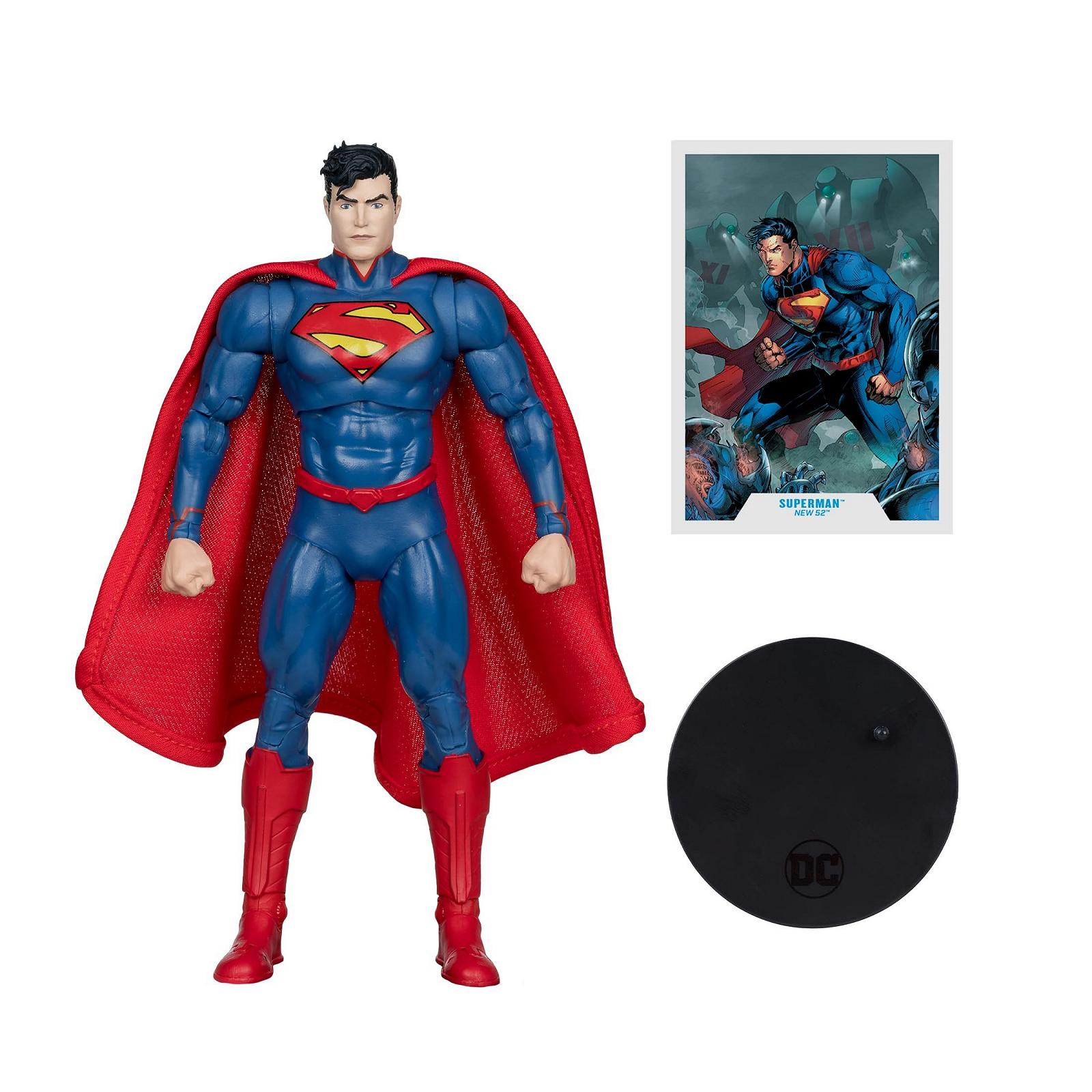 Фигурка Супермен DC Multiverse (New 52) Gold Label McFarlane Toys, 7 дюймов, фото №8