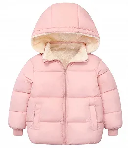 Зимова куртка Happy Cherry для дітей, флісова підкладка - Фото 1