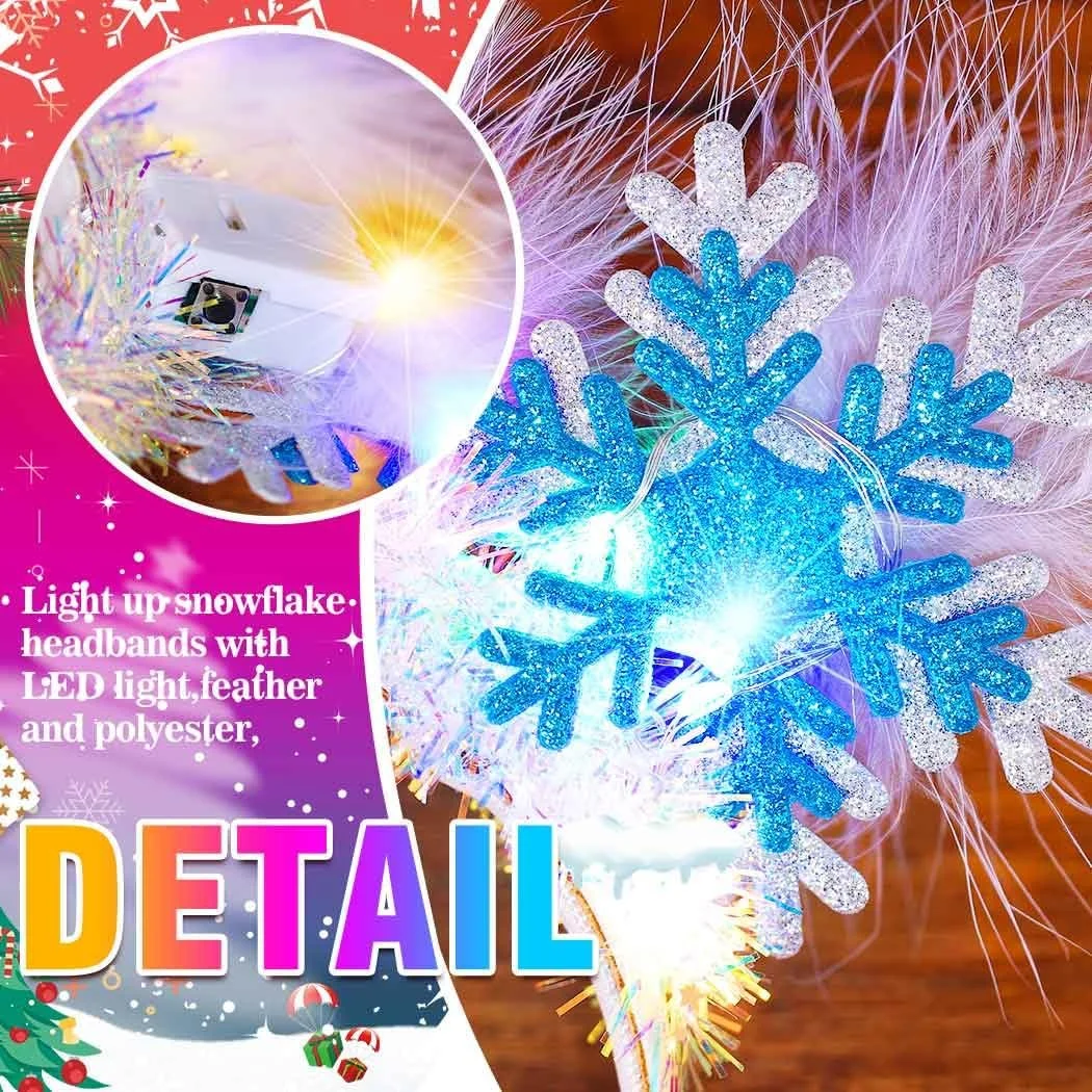 Обруч Zoestar Різдвяний, LED, фото №4