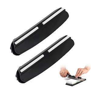 Направляющая для заточки ножей набор 2 шт. для точильных камней 10 см Black - Фото 1