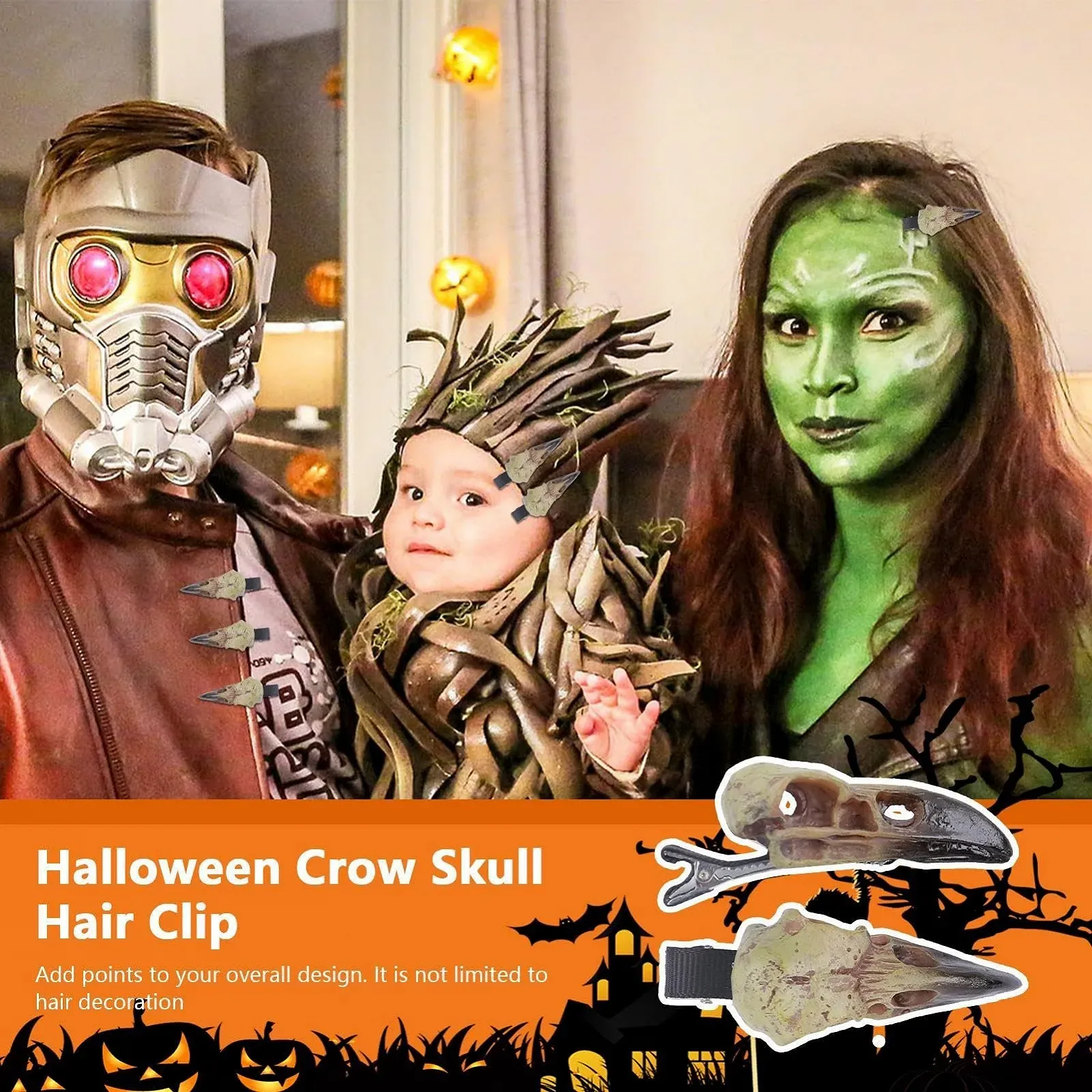 Заколка для волосся Хелловін для косплею, фото №3