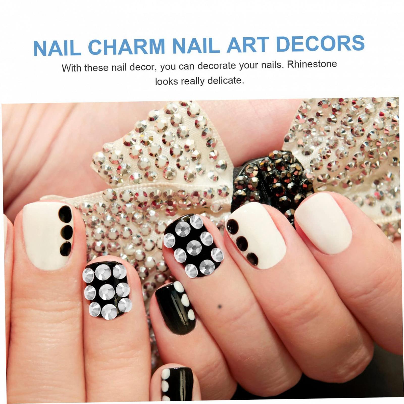 Стрази Mikinona для нігтів 1440 шт. для DIY прикрас для манікюру, фото №6