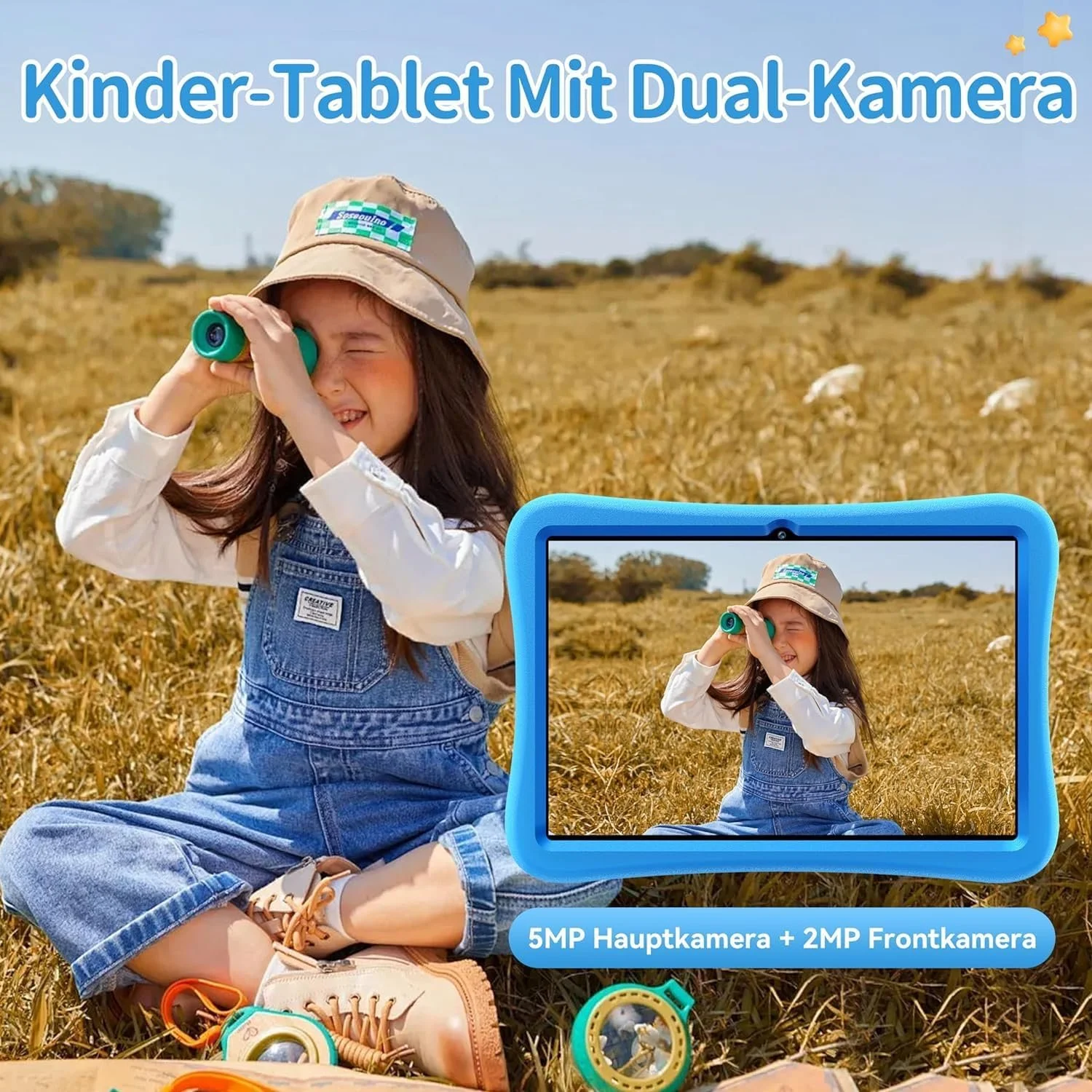 Планшет 10" Oukitel OT6 Kids 4/64Gb 4 ядра Android 13 8000mAh Фіолетовий, фото №3