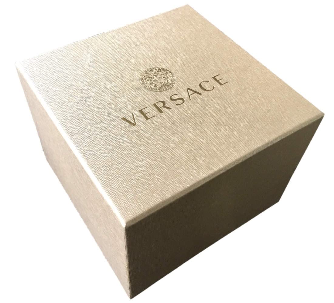 Часы Versace Palazzo Empire VERD015 20 Мужские Черный Сталь 43 мм с ремешком, фото №3