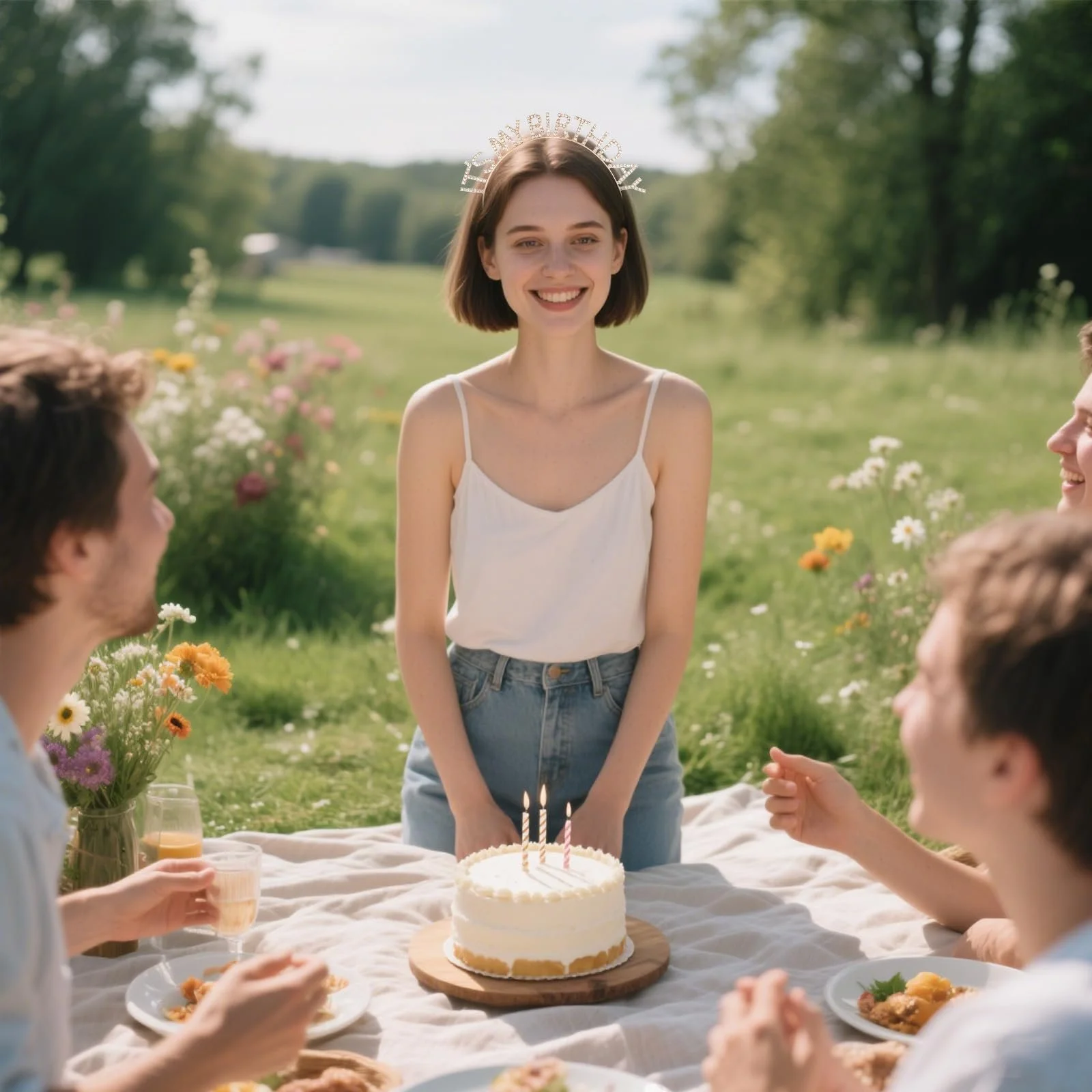 Обруч на голову З Днем народження, фото №5