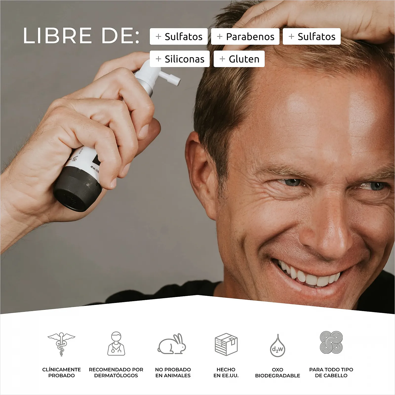 Терапія для потовщення волосся Spectral DNC-S 60 мл, фото №4