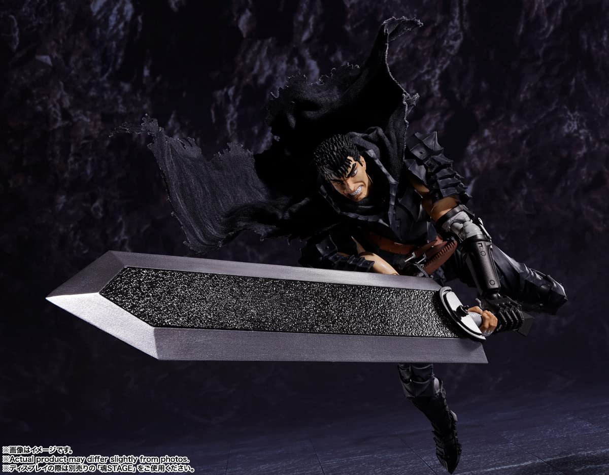 Экшн-фигурка S.H. Figuarts Tamashii Nations - Guts Berserker Armor Berserk, фото №8