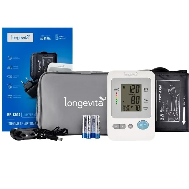 Автоматический современный тонометр Longevita ВР-1304, фото №1