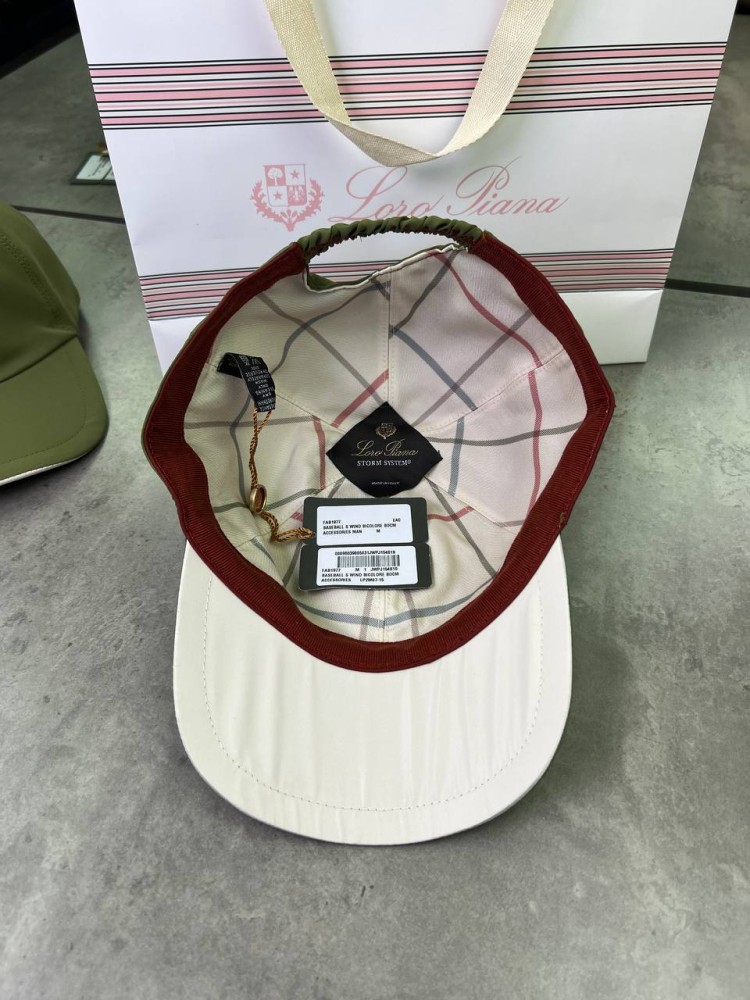 Кепка Loro Piana хаки gu589, фото №5