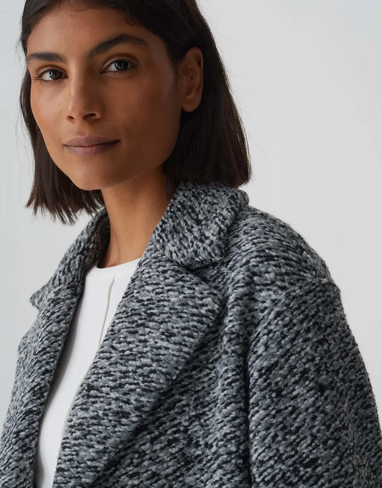 Короткое пальто OPUS Halilo Remix женское с шерстью, фото №4 Короткое пальто OPUS Halilo Remix женское с шерстью, фото №4