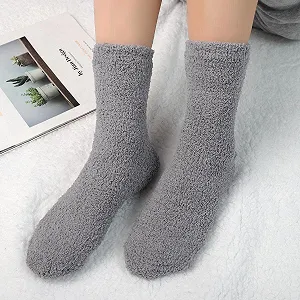 Шкарпетки HIALTODAY з коралового флісу synthetic.ua - Фото 1