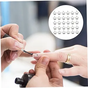 Украшения для ногтей Healeved 30 шт. Стразы для дизайна ногтей synthetic.ua - Фото 1