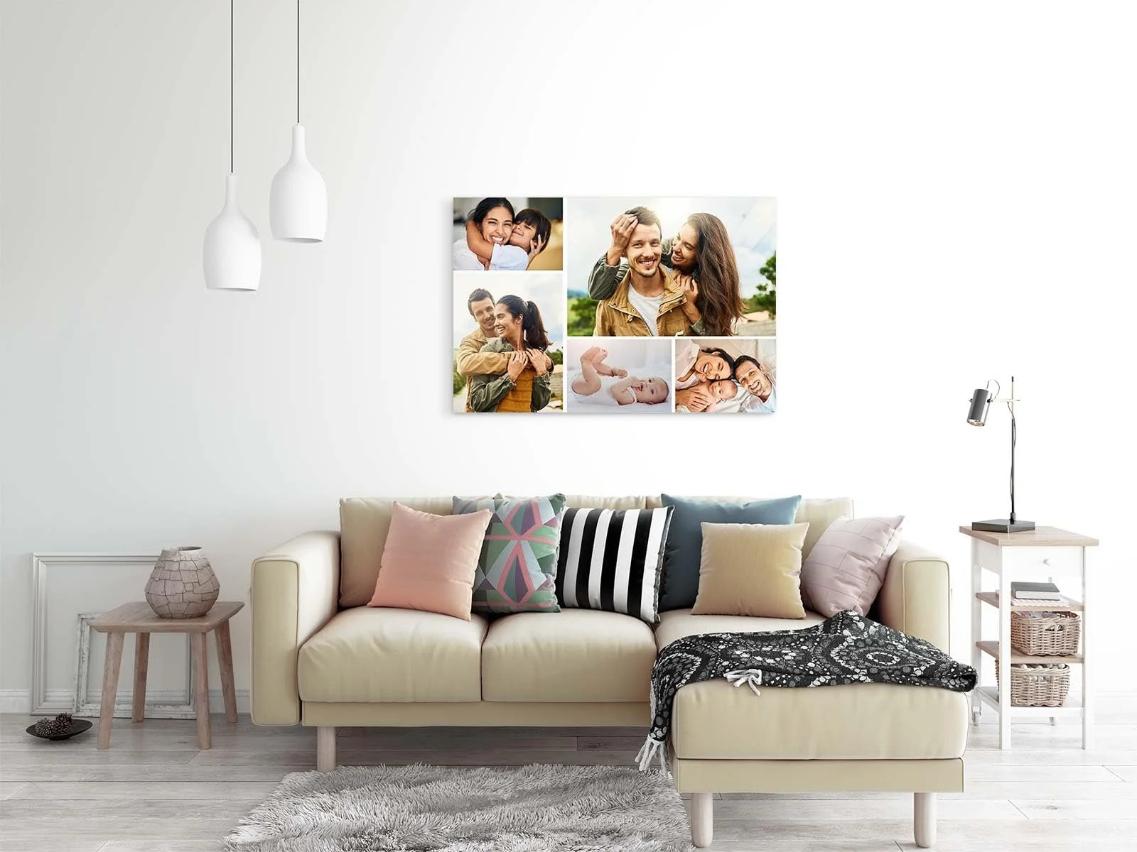 Картина на полотні Paul Sinus Колаж Індивідуальний друк фотографій на замовлення на дерев'яній рамі 2 см, фото №8