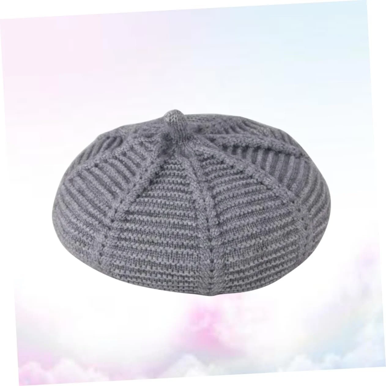 Берет VALICLUD Вовняний Сірий, Розмір M, фото №7