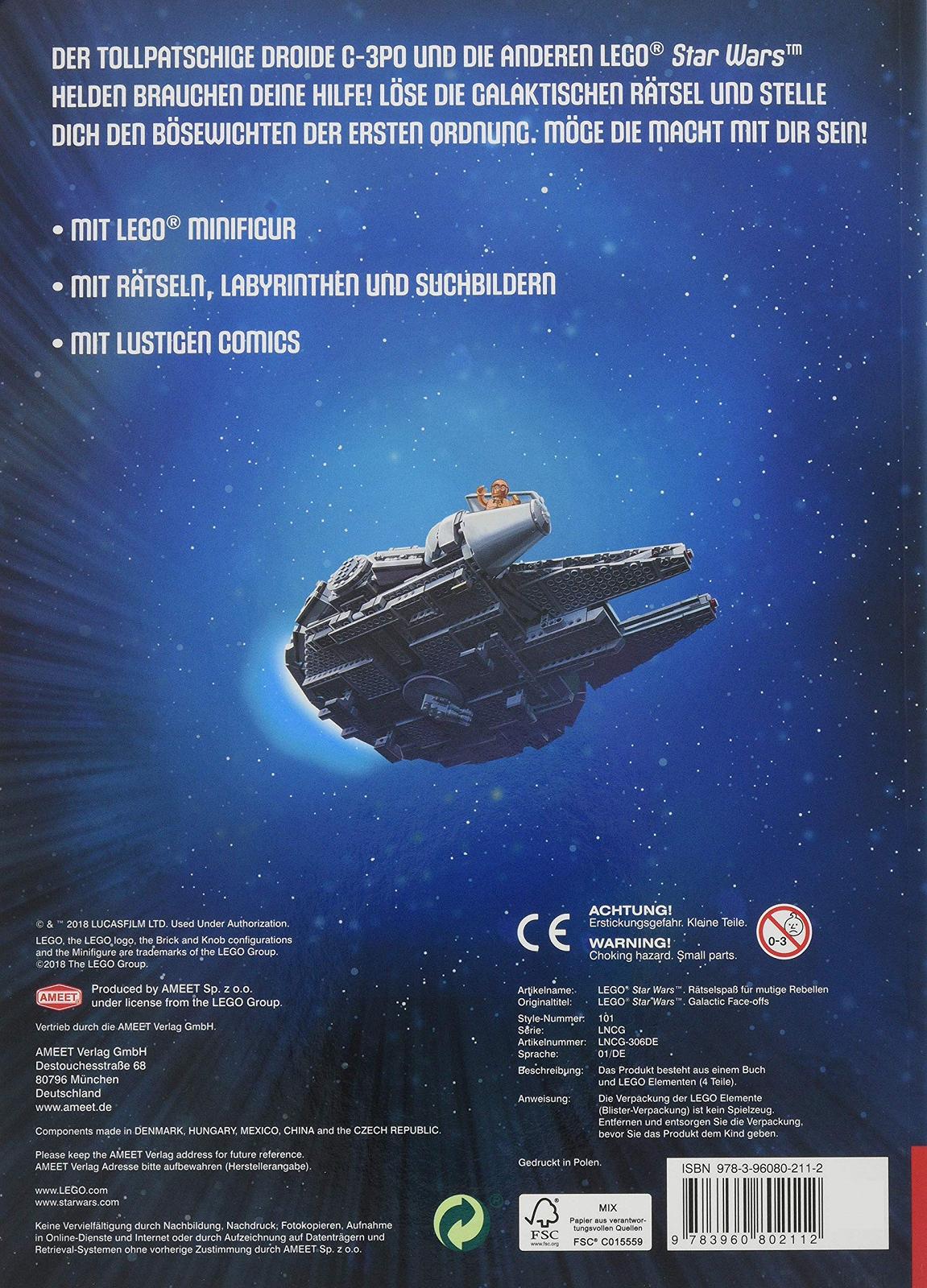 Конструктор Lego Star Wars AT-ST 75332 + Пазл Star Wars для хоробрих повстанців, фото №5