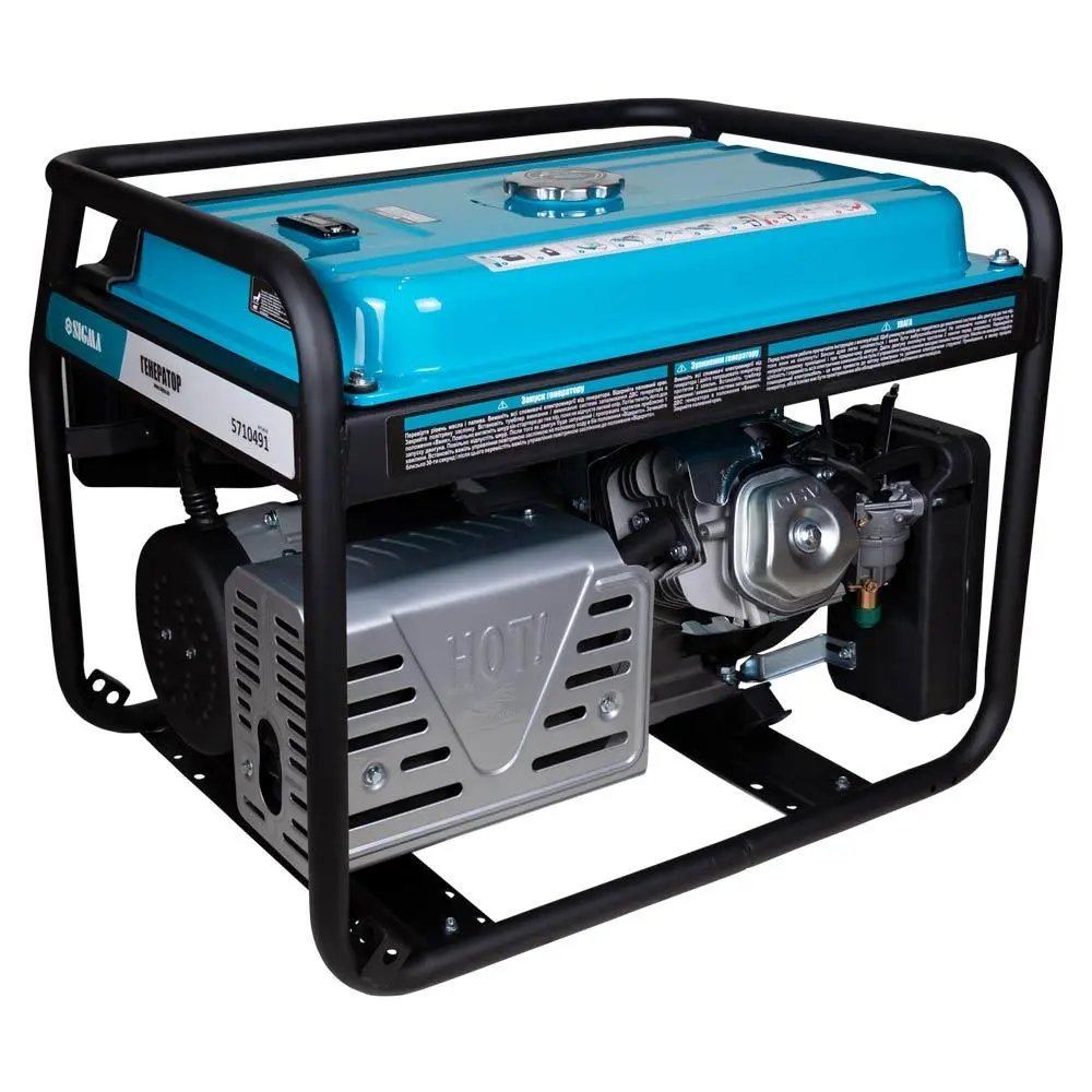 Генератор бензиновый 6.0/6.5кВт 4-х тактный электрозапуск SIGMA 5710491, фото №6