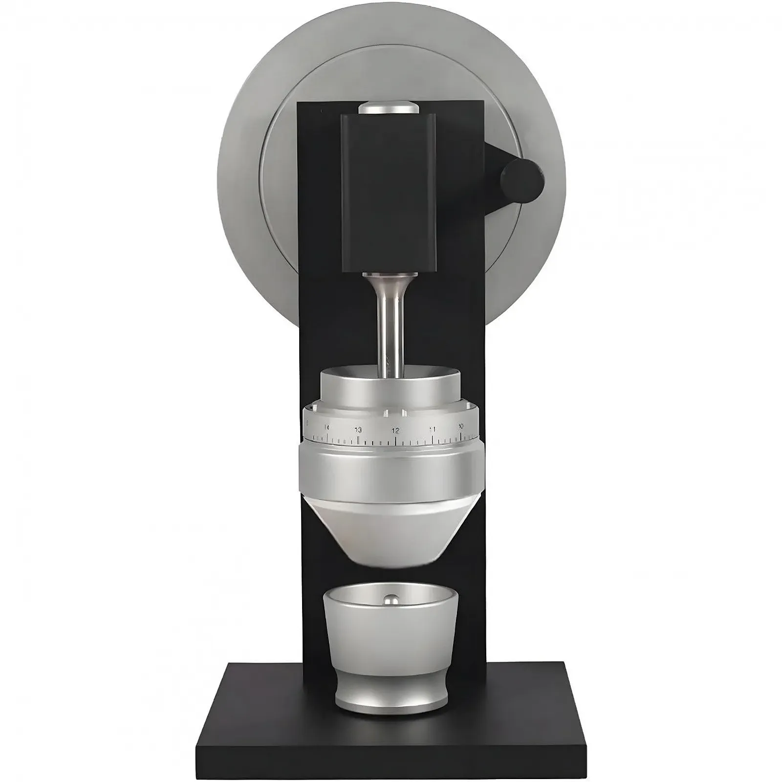 Кавомолка ручна з обертовою ручкою,  низькотемпературна конічна , регульований ступінь помелу, 83 мм для еспресо, фільтр-кави, френч-пресу, Cold, фото №1