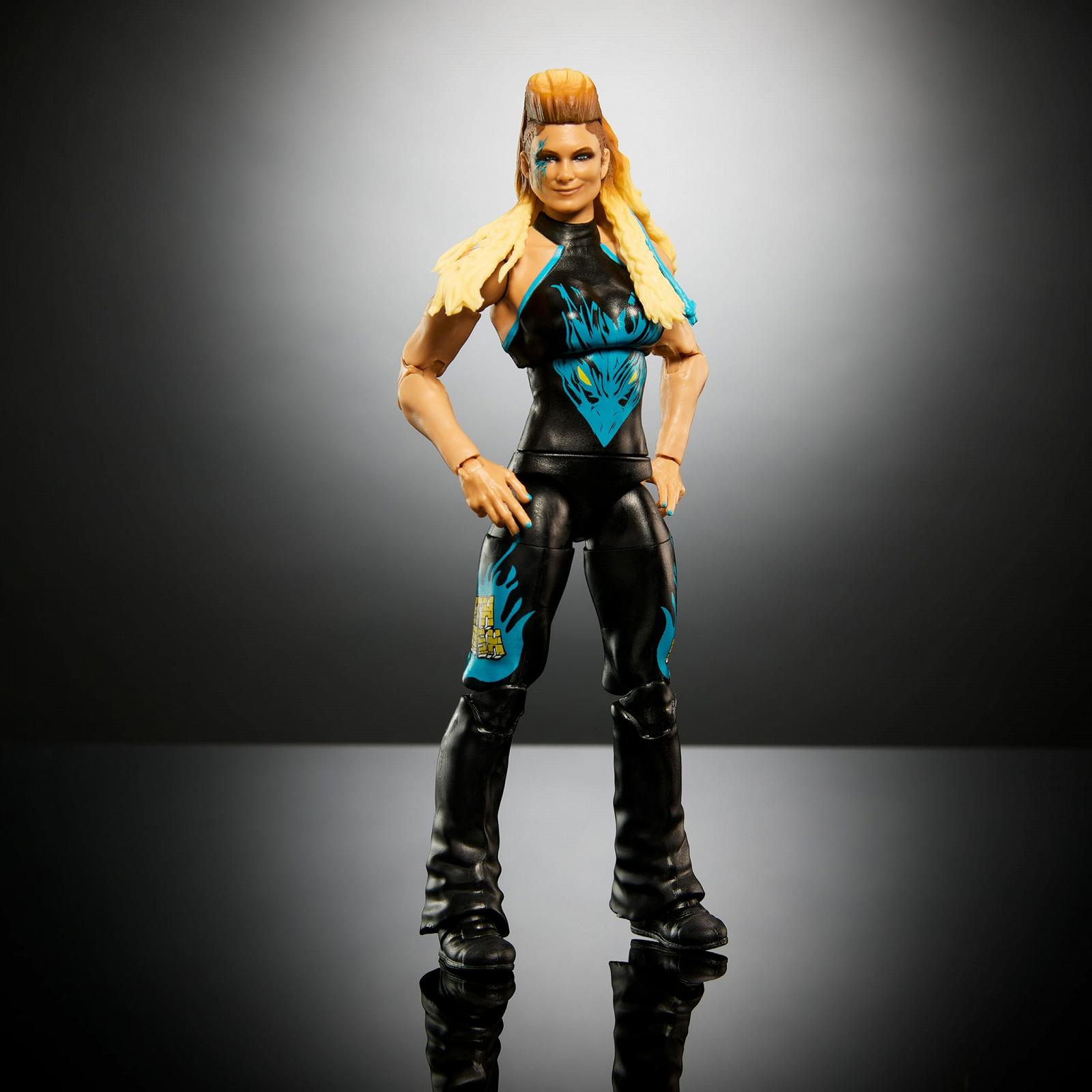 Фігурка Mattel WWE Elite Collection Royal Rumble Beth Phoenix з аксесуарами та частинами Virgil Build-A-Figure, HVF81, фото №4