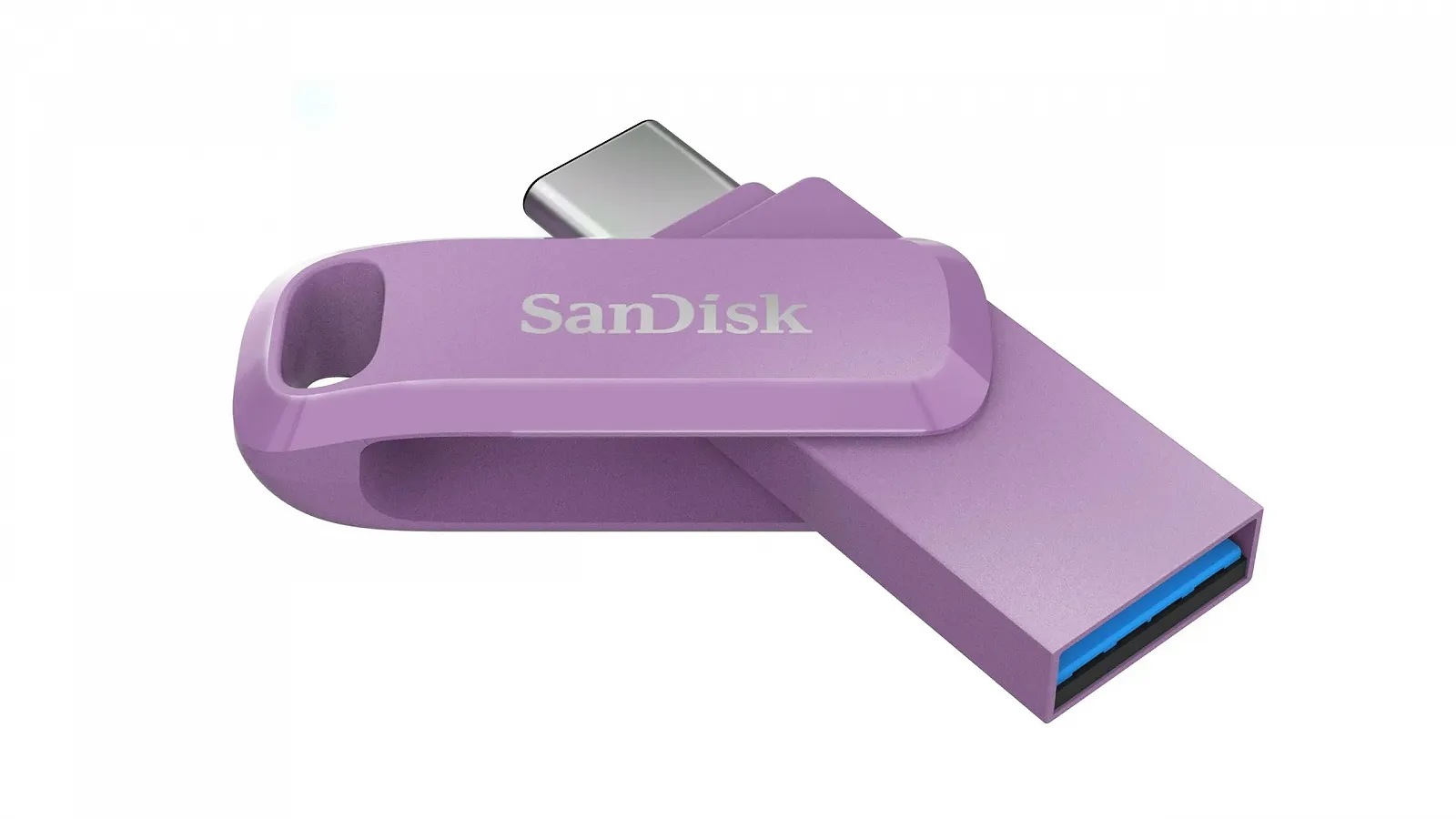 USB-флеш-накопичувач SanDisk Ultra Dual Drive Go 1 TB USB Type-C & Type-A Lavender, фото №3 USB-флеш-накопичувач SanDisk Ultra Dual Drive Go 1 TB USB Type-C & Type-A Lavender, фото №3