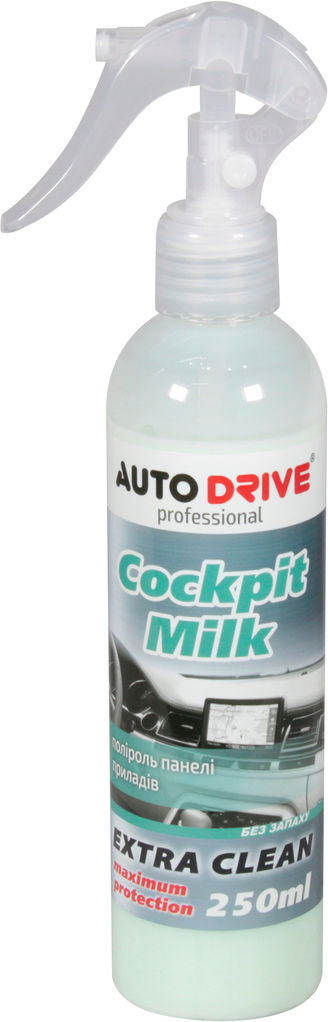 Поліроль молочко для пластику Auto Drive без запаху 250мл AD0018, фото №1 Поліроль молочко для пластику Auto Drive без запаху 250мл AD0018, фото №1