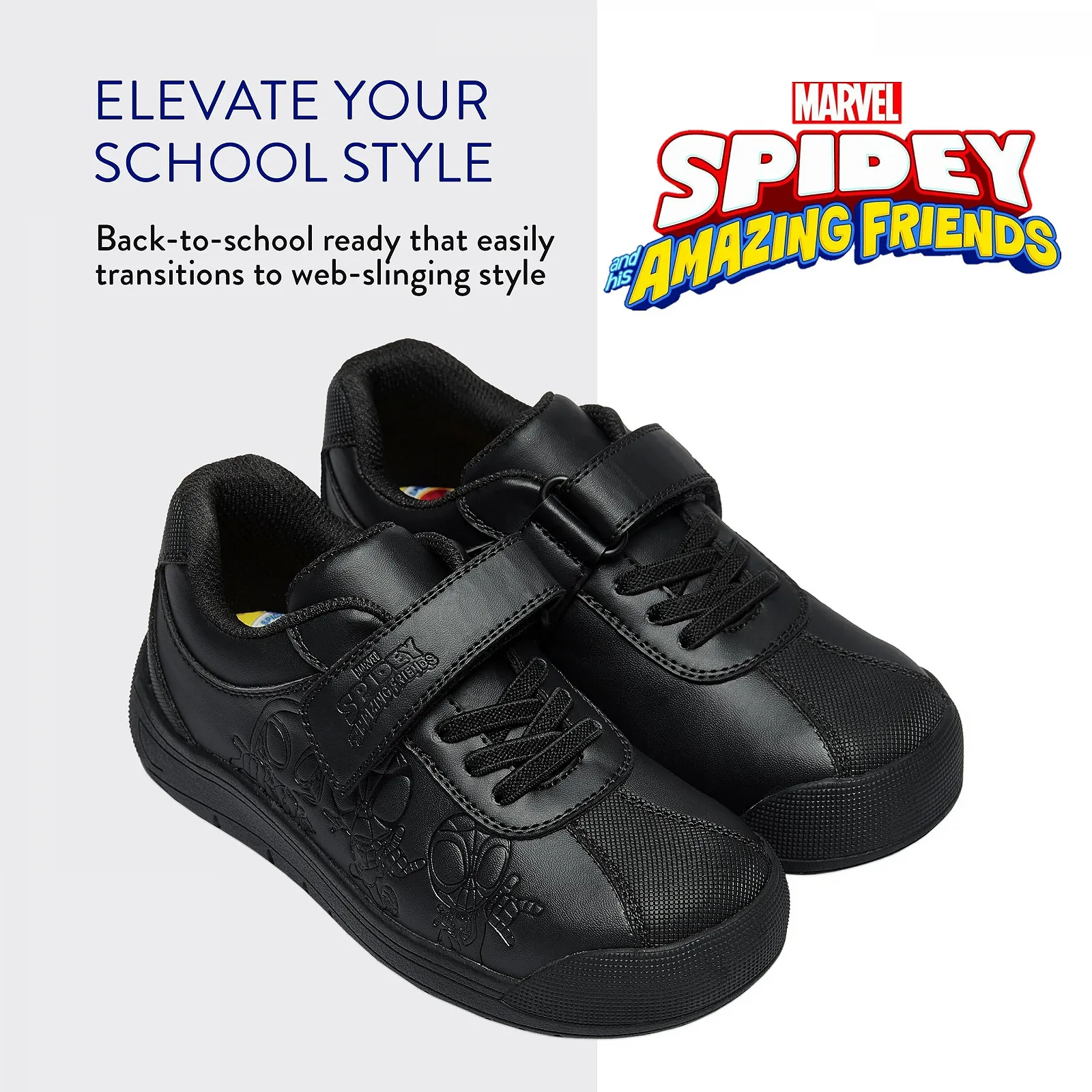 Детская Обувь Marvel Человек-паук Детская Школьная Обувь Spidey для Мальчиков, фото №2