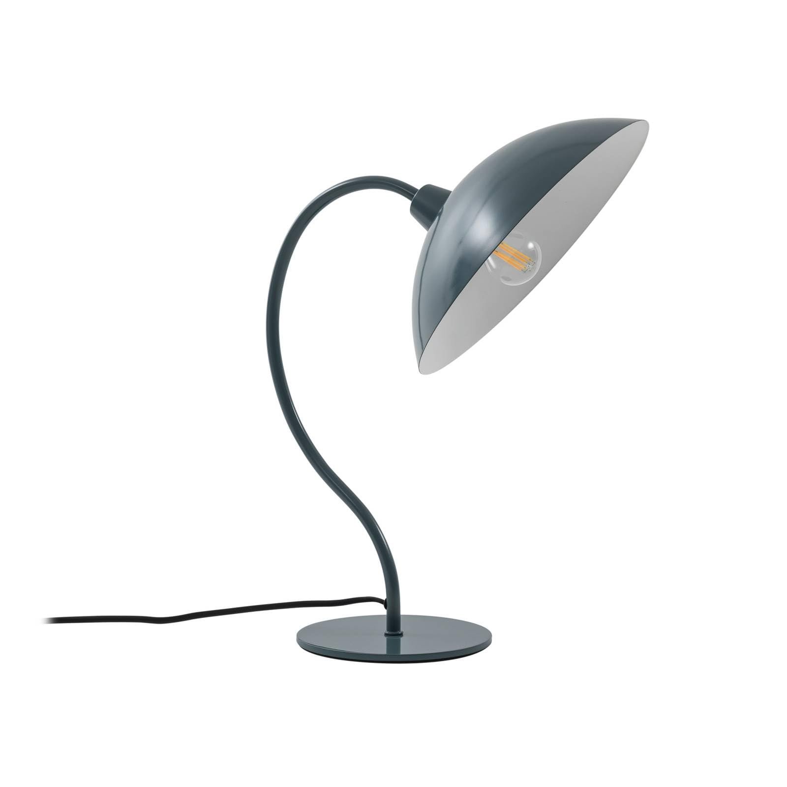 Настільна лампа Lucande Arvadon 1 x E14 синій метал, фото №1