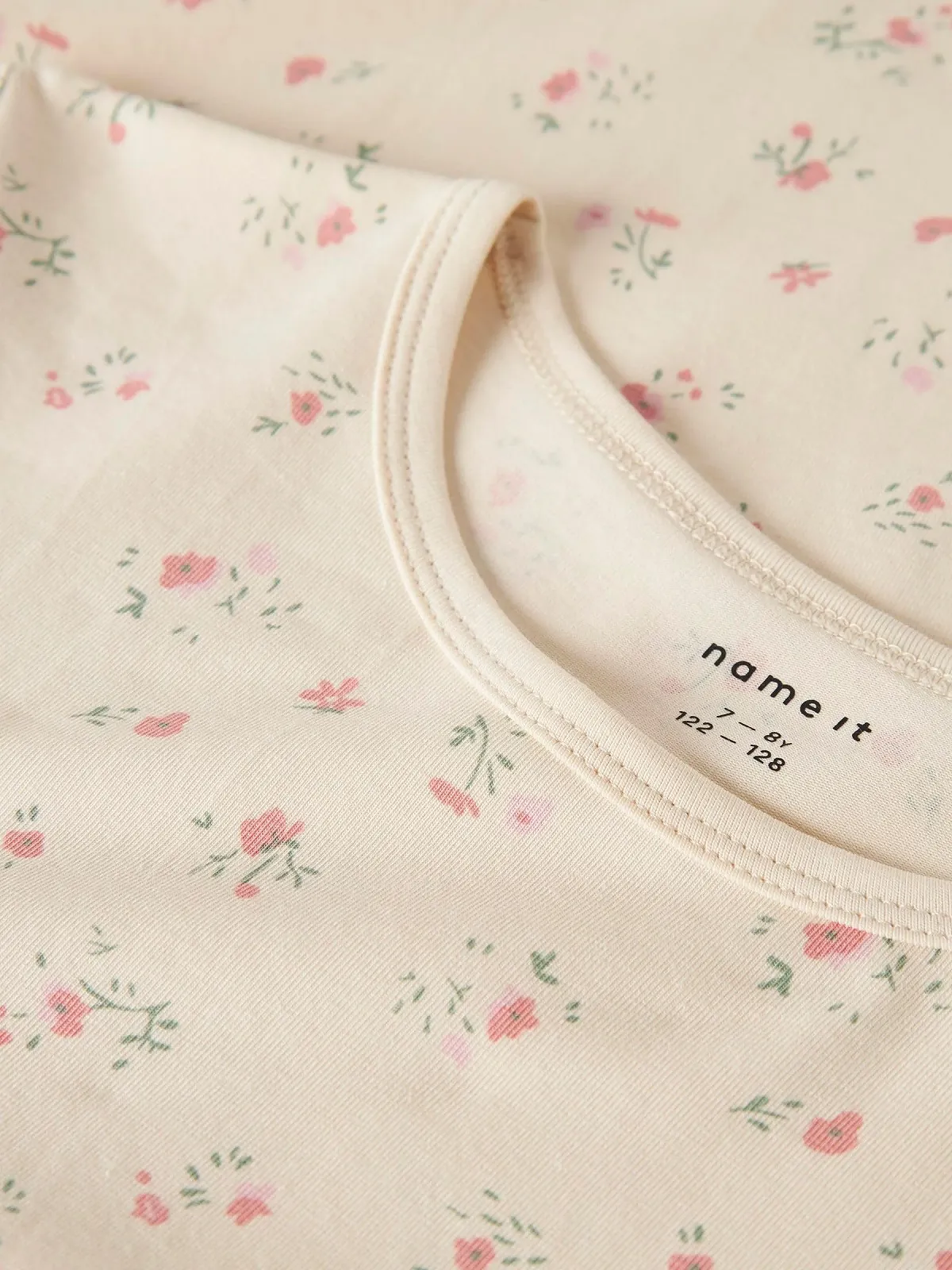 Пижама NAME IT Nkfnightset Flower Noos, фото №5