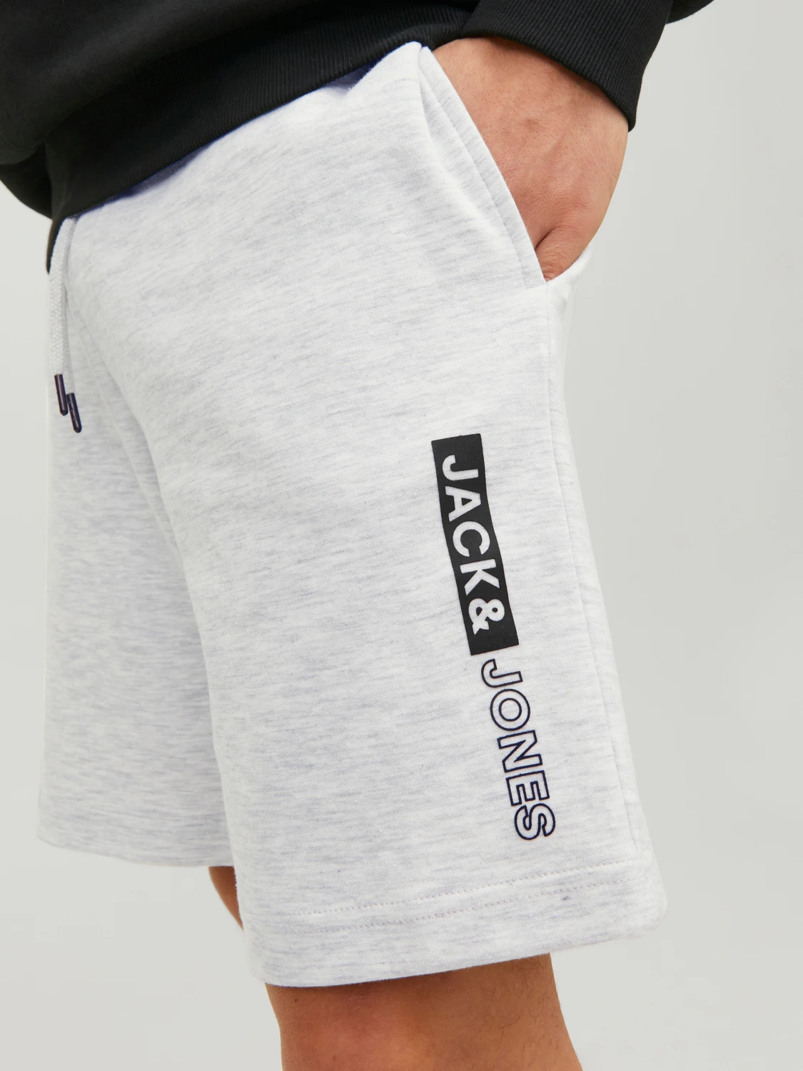 Шорты Jack&Jones SWEAT SHORTS 12225143 Белый 2XL, фото №5