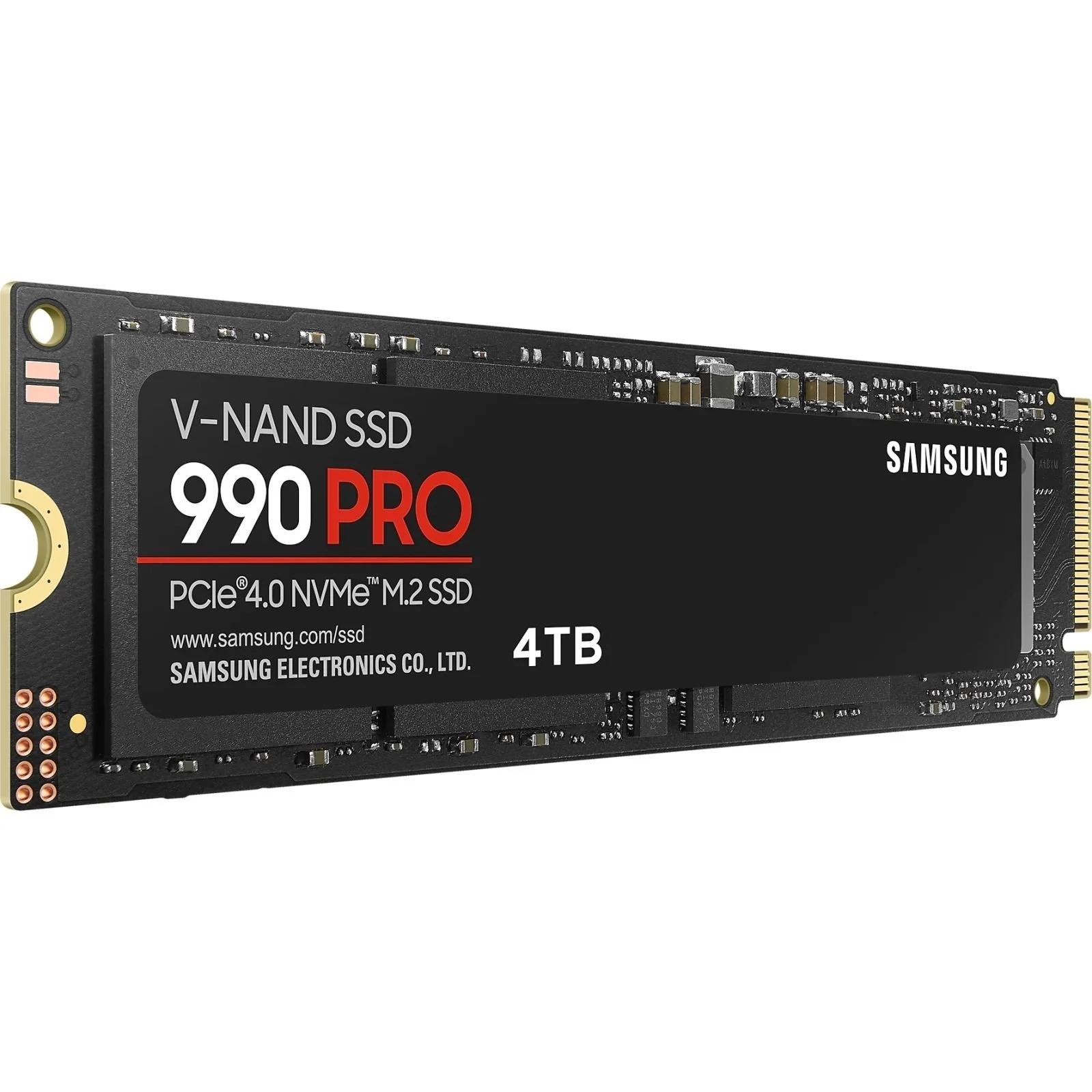 Внутренний накопитель SSD Samsung 990 PRO MZ-V9P4T0BW 4 ТБ NVMe M.2 PCIe 4.0 7450 МБ/с Черный, фото №3 Внутренний накопитель SSD Samsung 990 PRO MZ-V9P4T0BW 4 ТБ NVMe M.2 PCIe 4.0 7450 МБ/с Черный, фото №3