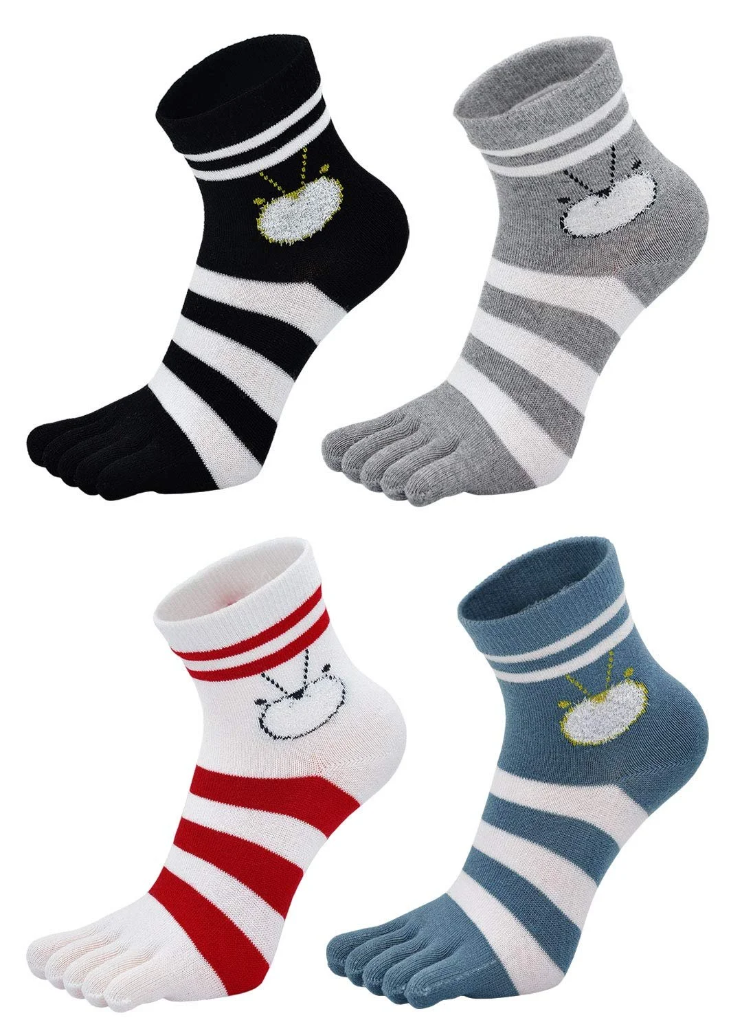 Шкарпетки з пальцями LOFIR, жіночі шкарпетки з 5 пальцями, розмір 35-41, фото №7