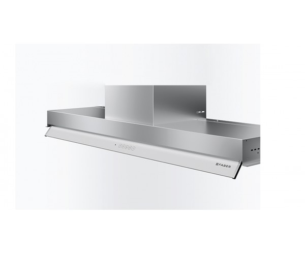 Faber Витяжка вбудована 60см 1119м.куб/год, In-Nova Touch Wh/X A60 нерж/білий, фото №2