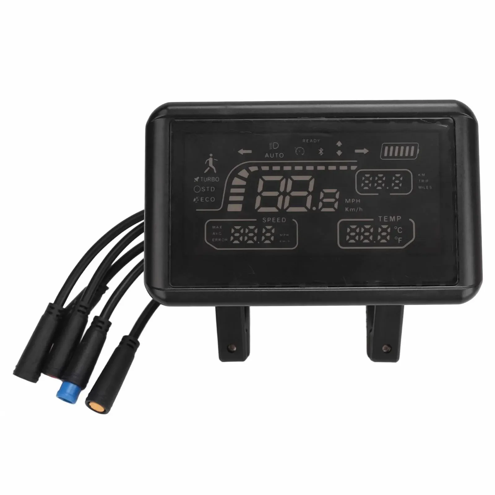 LCD-дисплей для электровелосипеда T4 5 Waterproof Plugs 0.9 Inch, фото №1