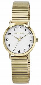 Женские часы Just Watch Ester со стальным ремешком, диаметр 28 мм, Серебряный - Фото 1