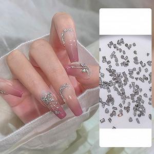 Стрази Циркон Блискучі для Нігтів 3D Форми 2-3 мм 100 шт. synthetic.ua - Фото 1