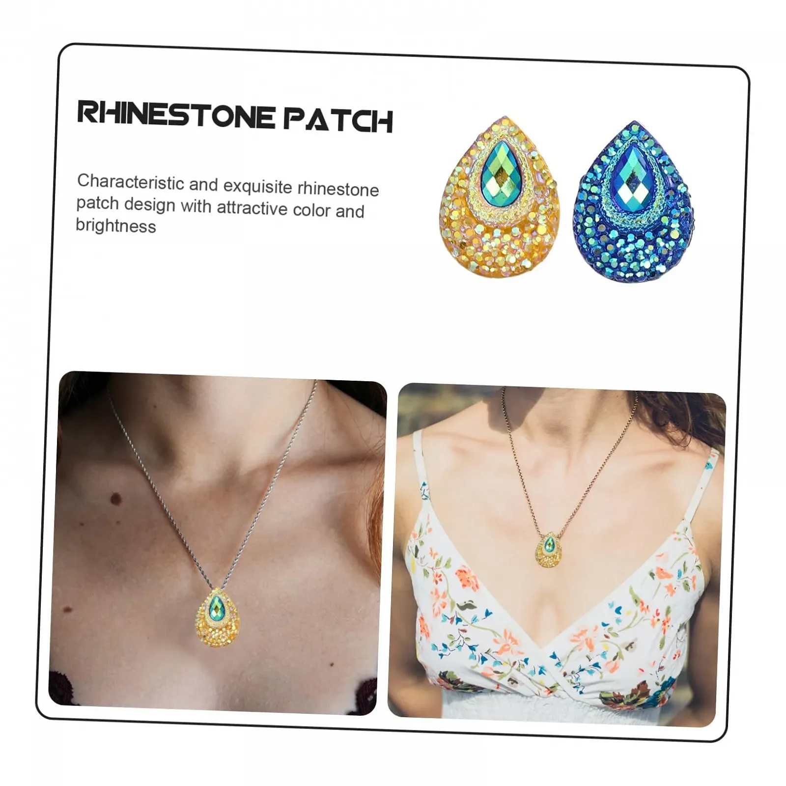 Стрази Краплеподібні 100 шт., фото №3