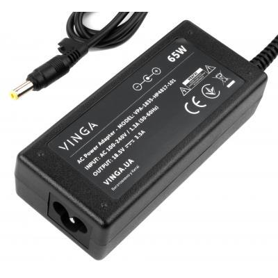 Блок живлення Vinga для ноутбука HP 65W 18.5V 3.5А роз'єм 4.8-1.7 VPA-1835-HP4817-101, фото №3