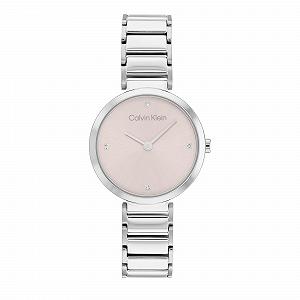 Аналоговий кварцовий годинник Calvin Klein Колекція Minimalistic T BAR з браслетом з нержавіючої сталі - Фото 1