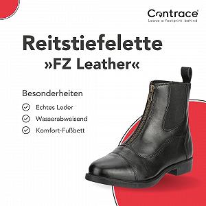 Челси Contrace Frontzip Leather Ботильоны Кожаные synthetic.ua - Фото 1