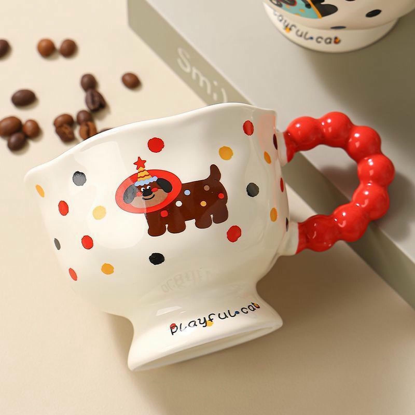 Кухоль Home Cute 400 мл Блакитний, фото №5