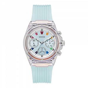 Жіночий годинник GUESS Athena GW0438L8 багатофункціональний, ремінець - Фото 1