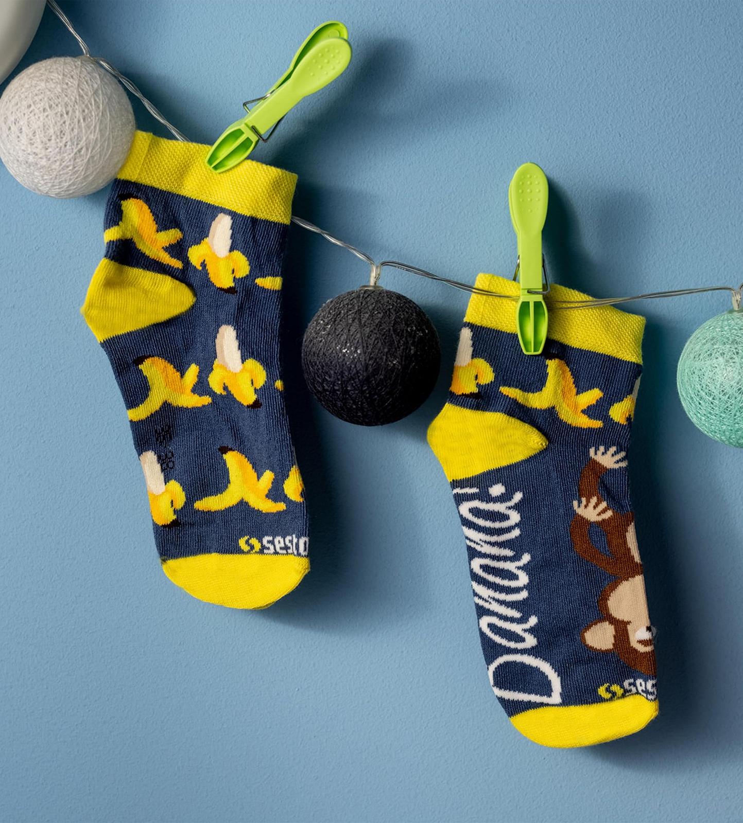 Шкарпетки Sesto Senso Короткі Кумедні 3 пари, фото №5