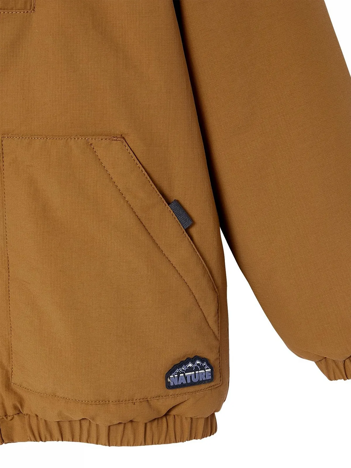 Зимняя куртка для мальчиков Vertbaudet с капюшоном и подкладкой из искусственного меха, из переработанного полиэстера, фото №3 Зимняя куртка для мальчиков Vertbaudet с капюшоном и подкладкой из искусственного меха, из переработанного полиэстера, фото №3